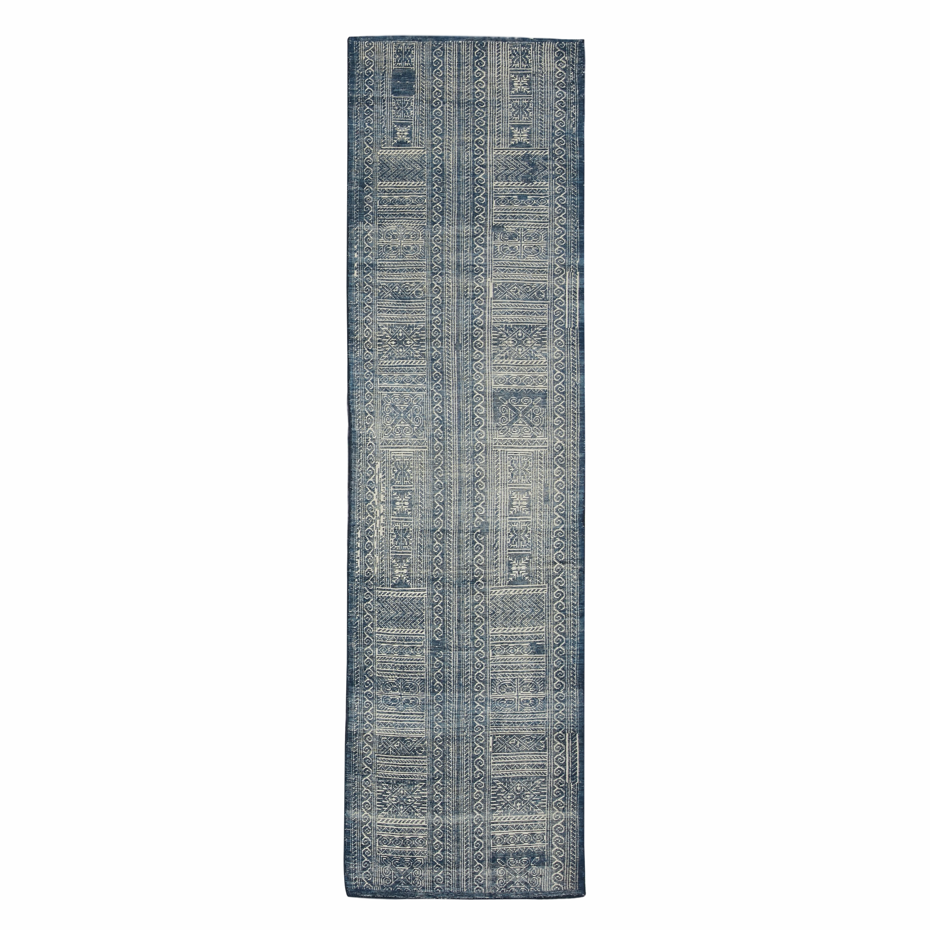 Second Life WKC499 Indigo minimalist everyday rug