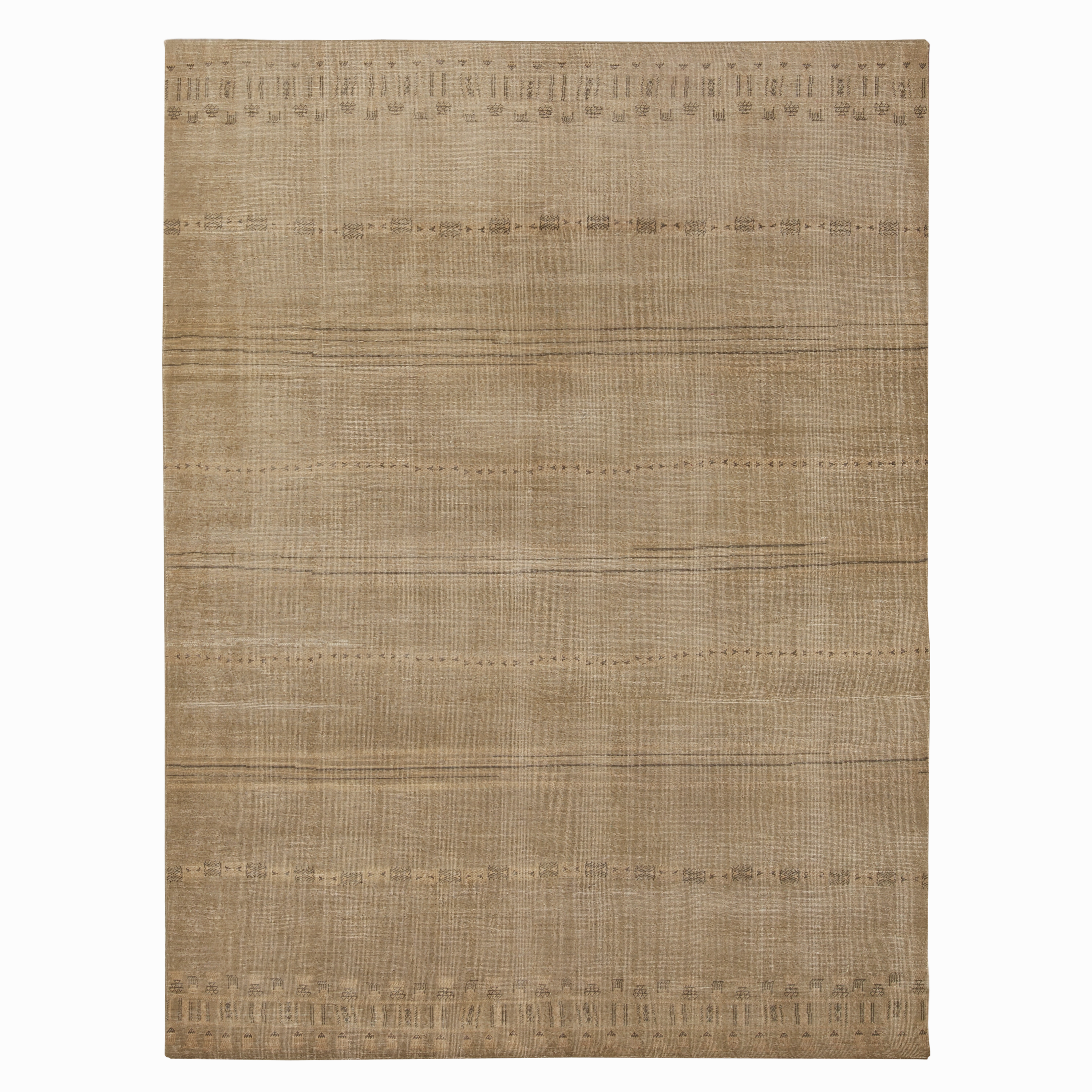Second Life WKC555B Grey minimalist everyday rug