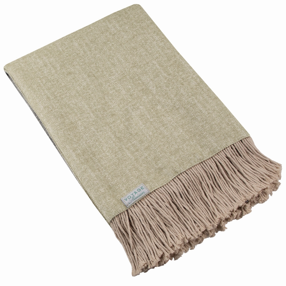 Selkirk Woven Throw Cashew