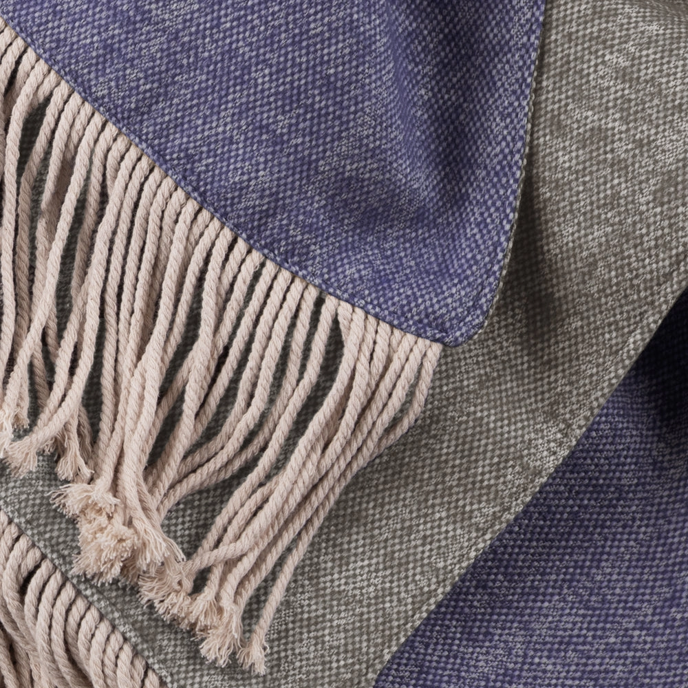 Selkirk Woven Throw Violet