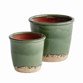 Set of 2 Maisha Pots home display ornament