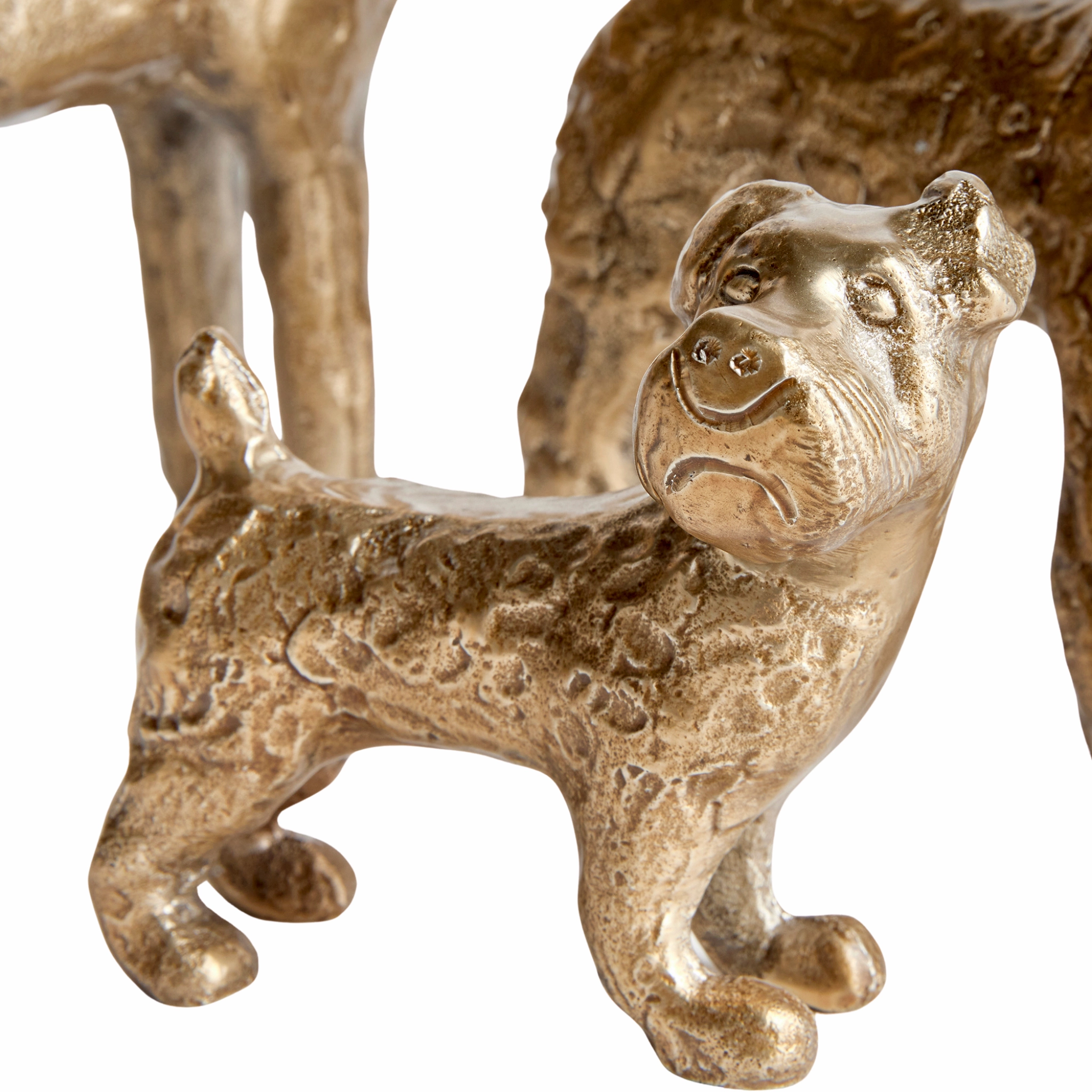 Set of 3 Little Pack Dog Sculptures