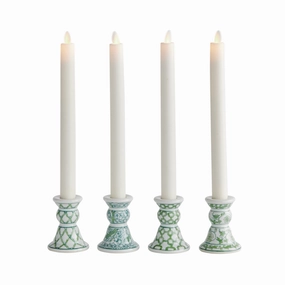 Set of Four Imperial Mini Taper Candle Holders home display ornament