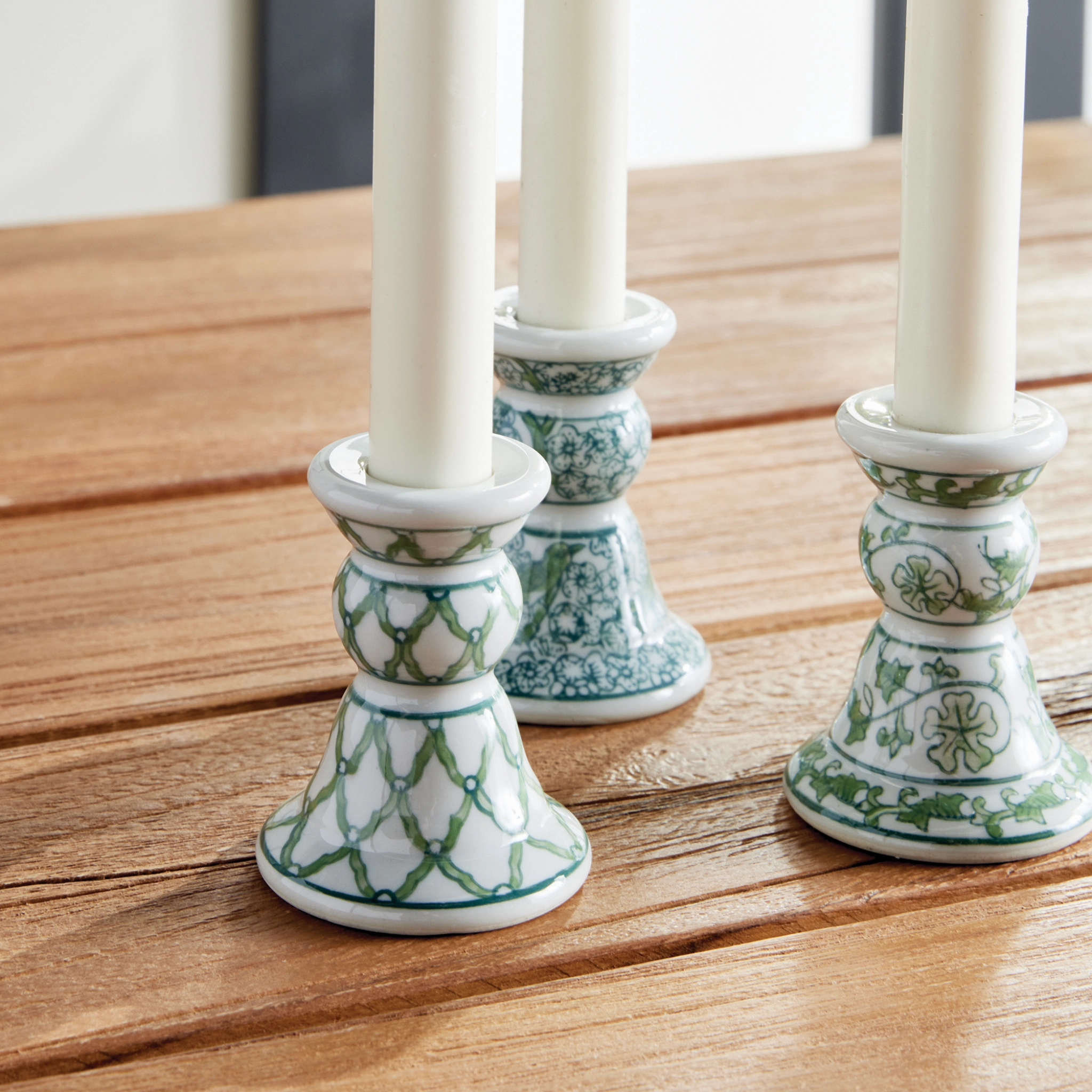 Set of Four Imperial Mini Taper Candle Holders