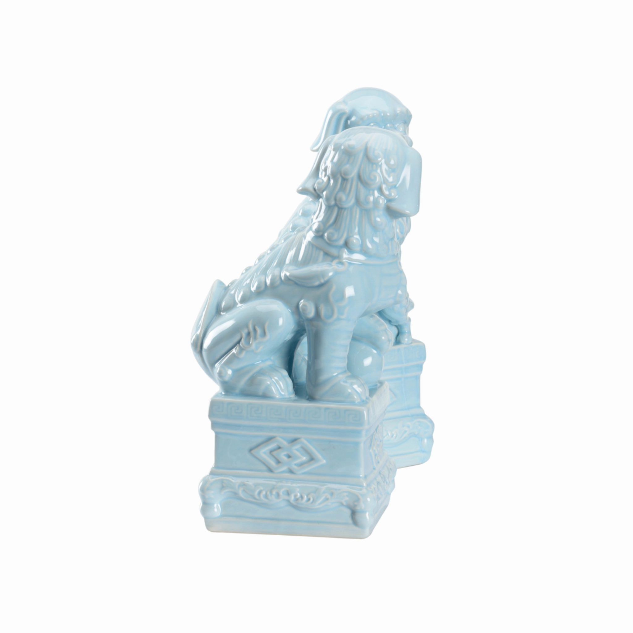 Set of Two Hawaiian Breeze Foo Dogs