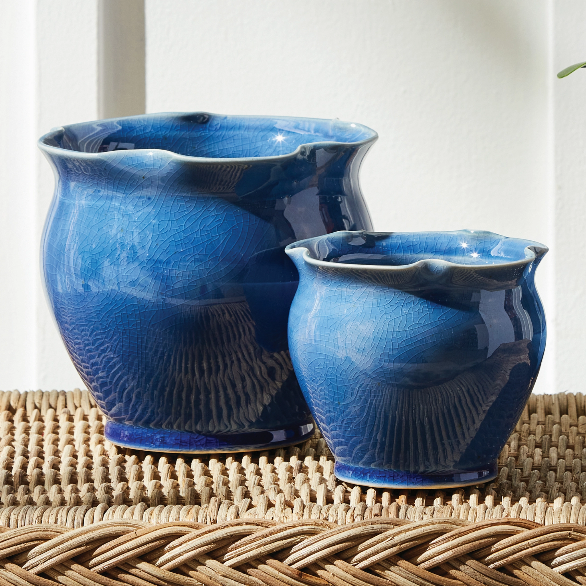 Set of Two Megan Pots