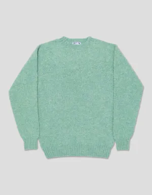 SHAGGY DOG PULLOVER EISBLAU - TAILIERTER SCHNITT