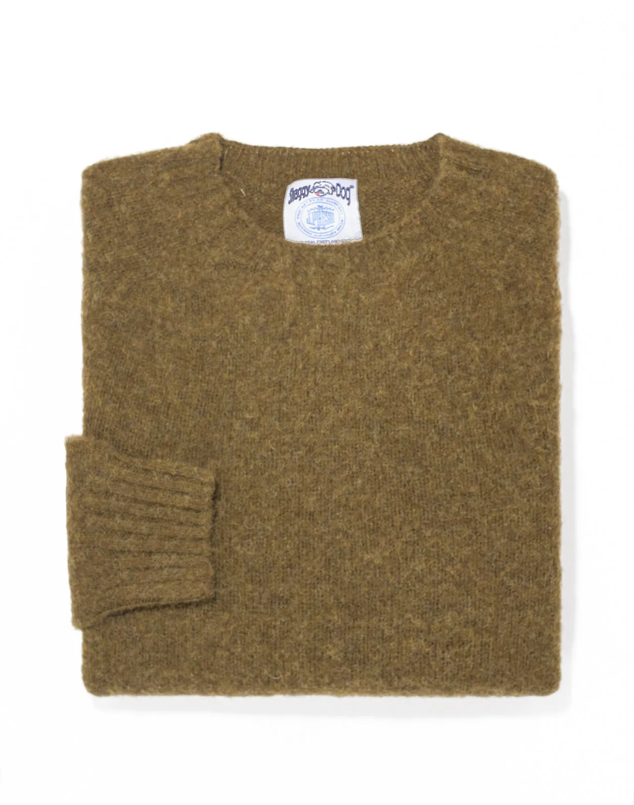 SHAGGY DOG PULLOVER OLIV - SCHMALE PASSFORM