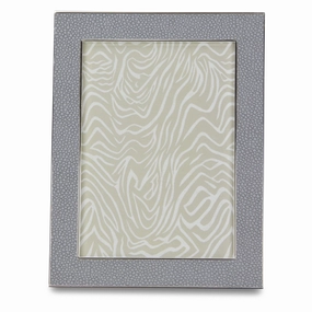 Shagreen Grey Frame elegant wall decor
