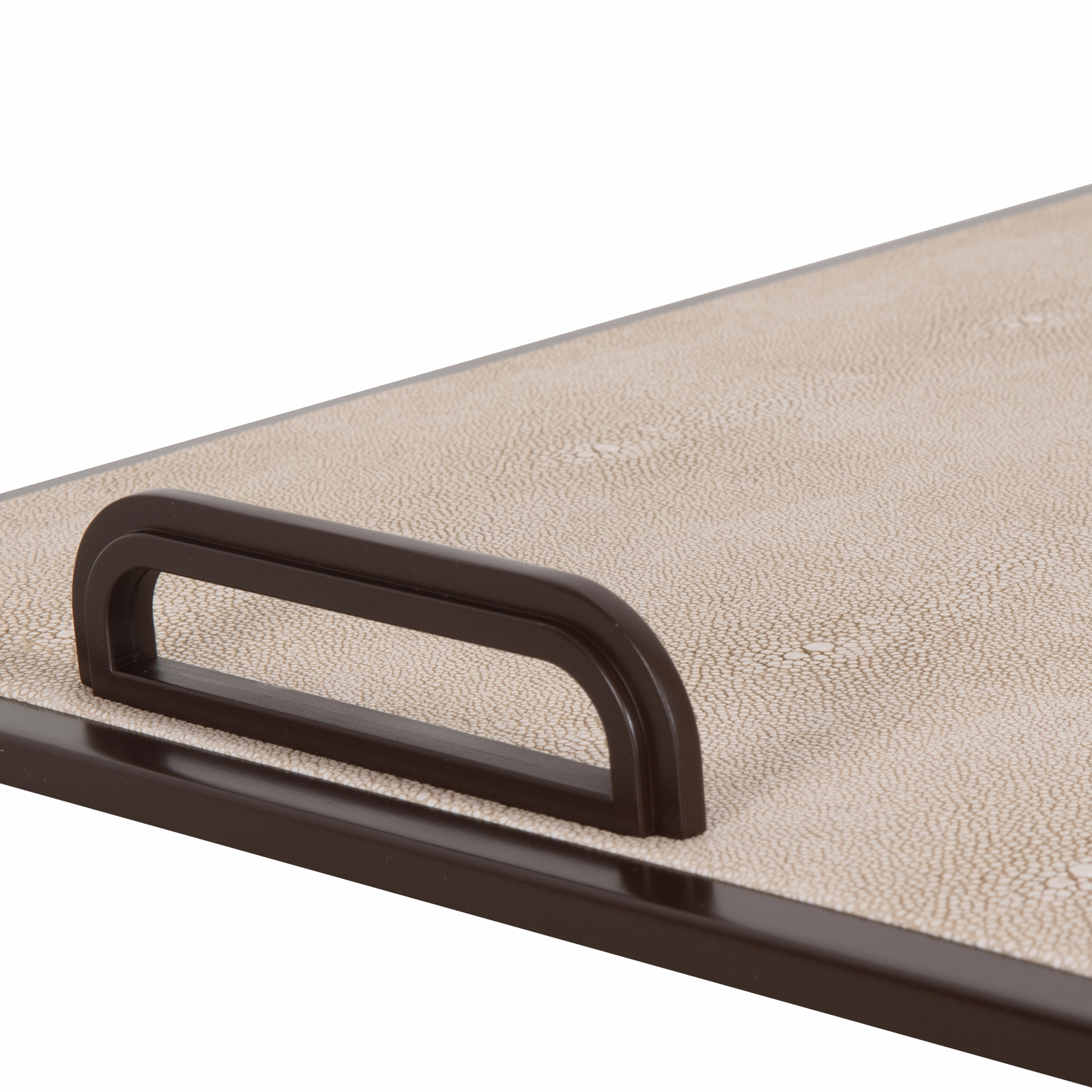 Shagreen Handle Tray