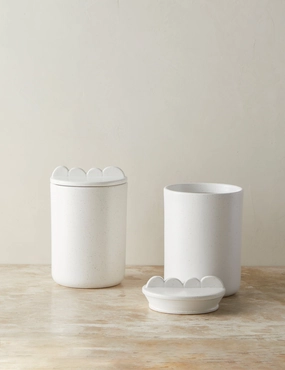Shapeshifter Ceramic Canister (Set of 2) by Sarah Sherman Samuel decorative tabletop item