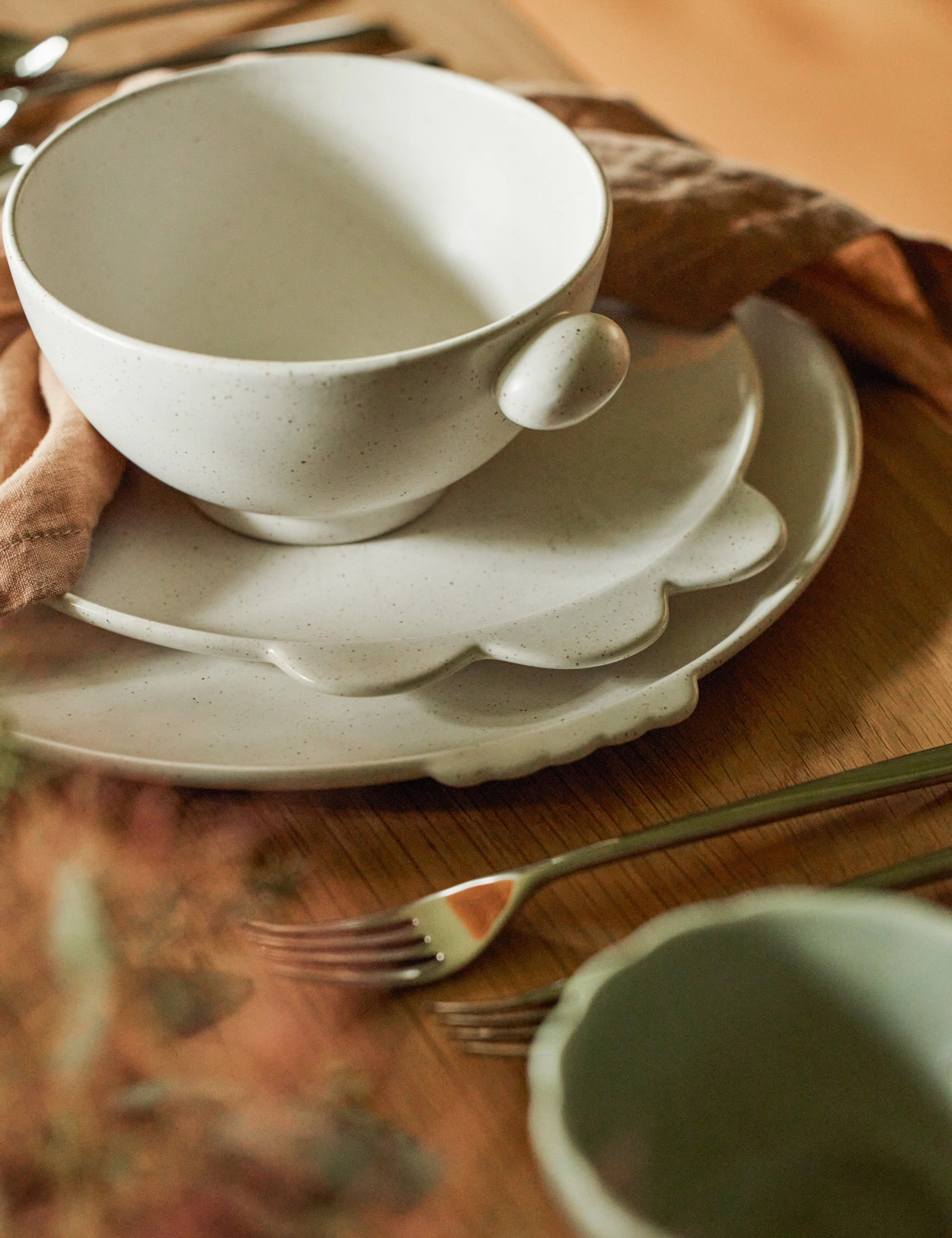 Shapeshifter Stoneware Dinnerware by Sarah Sherman Samuel