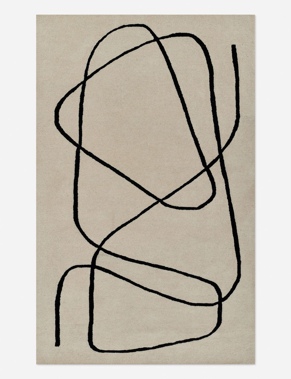Shayla Hand-Tufted Wool Rug trendy fashion rug