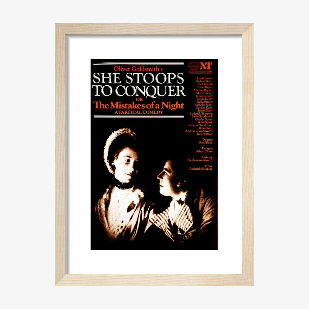 She Stoops to Conquer 1984 Print