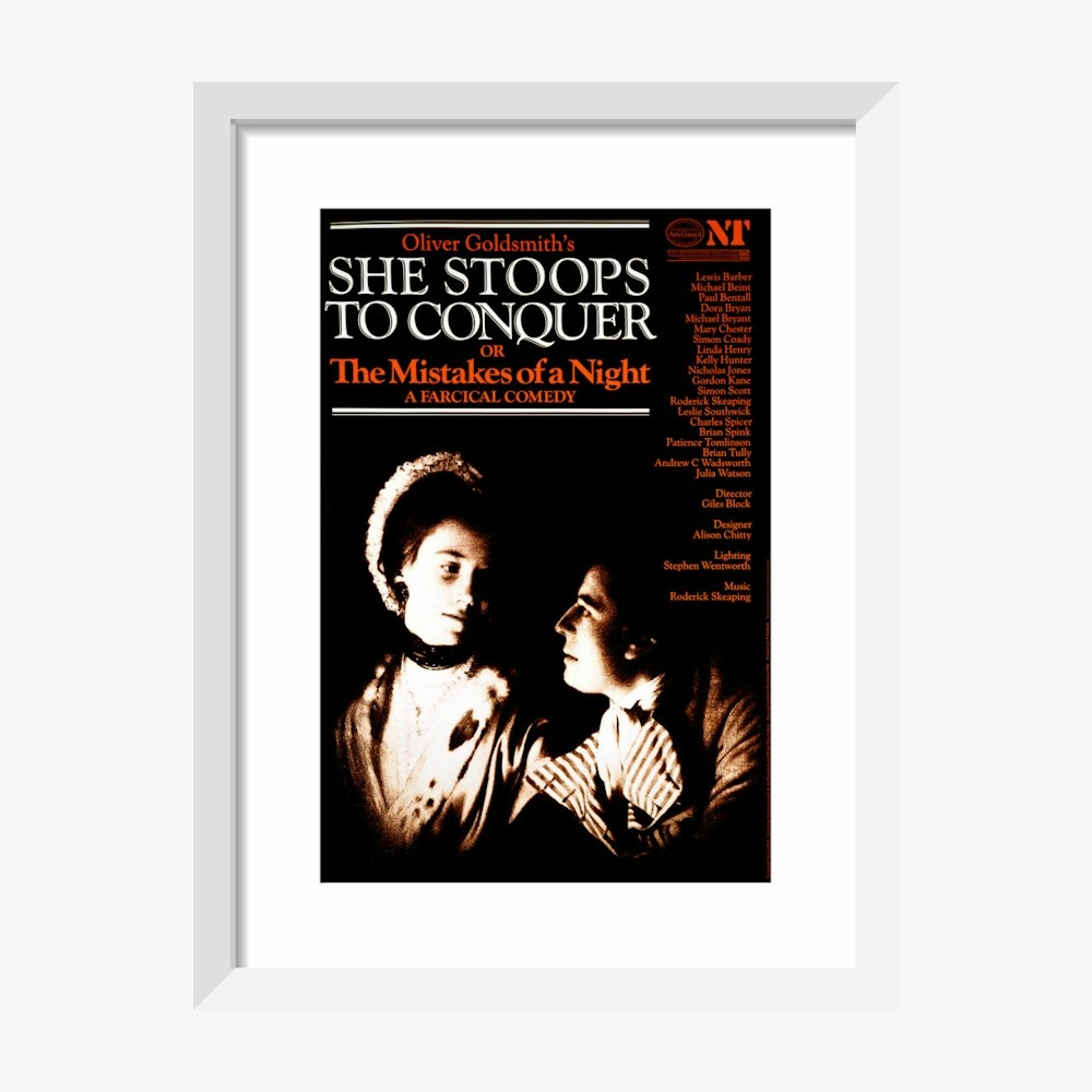 She Stoops to Conquer 1984 Print