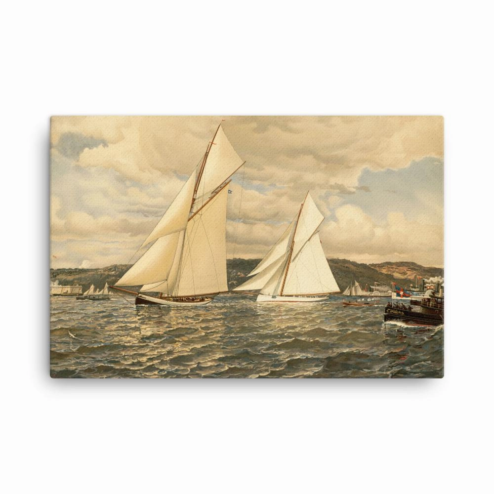 Ship Race - Canvas