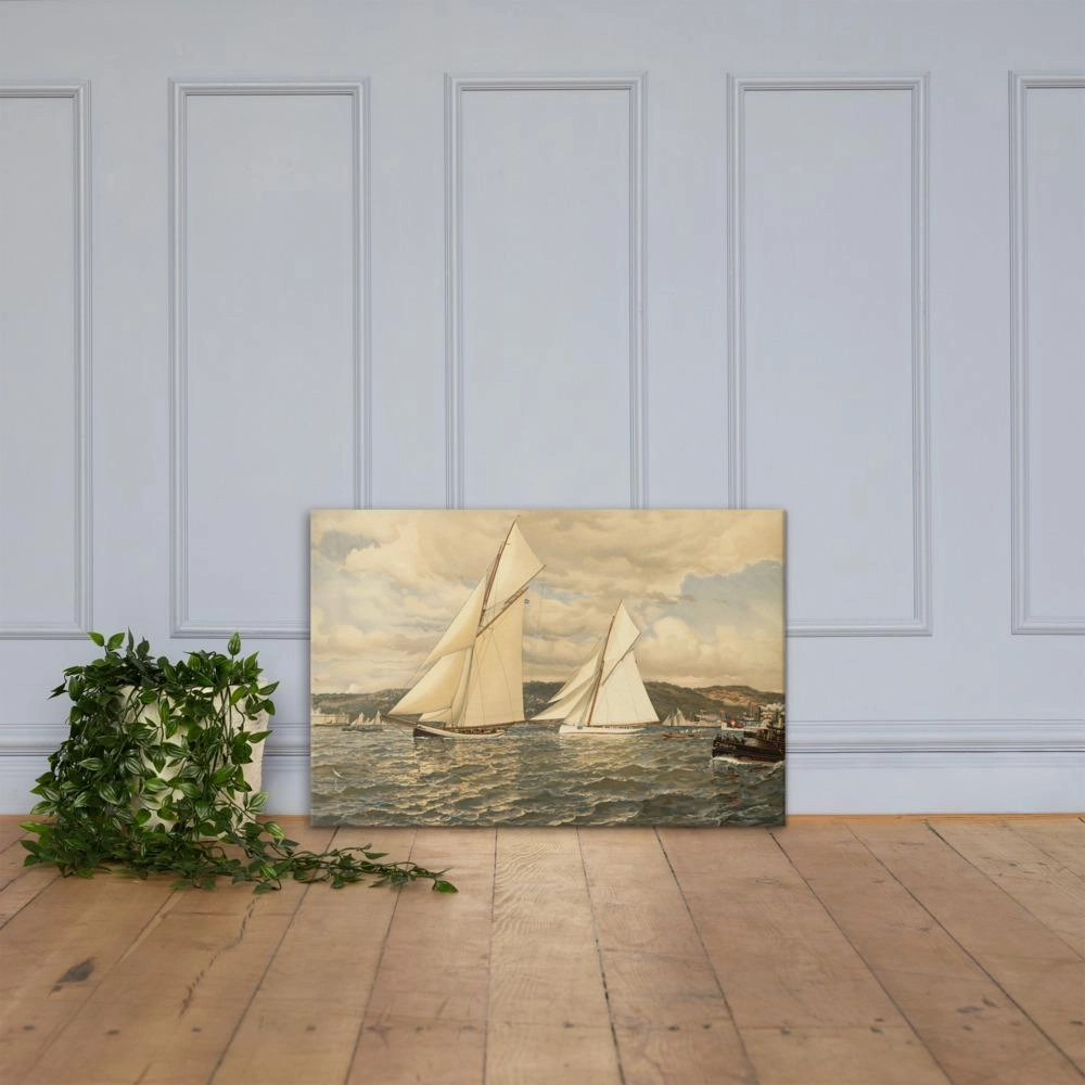 Ship Race - Canvas