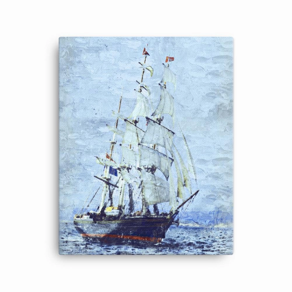 Ships of the North - canvas