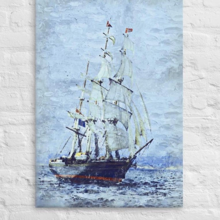 Ships of the North - canvas