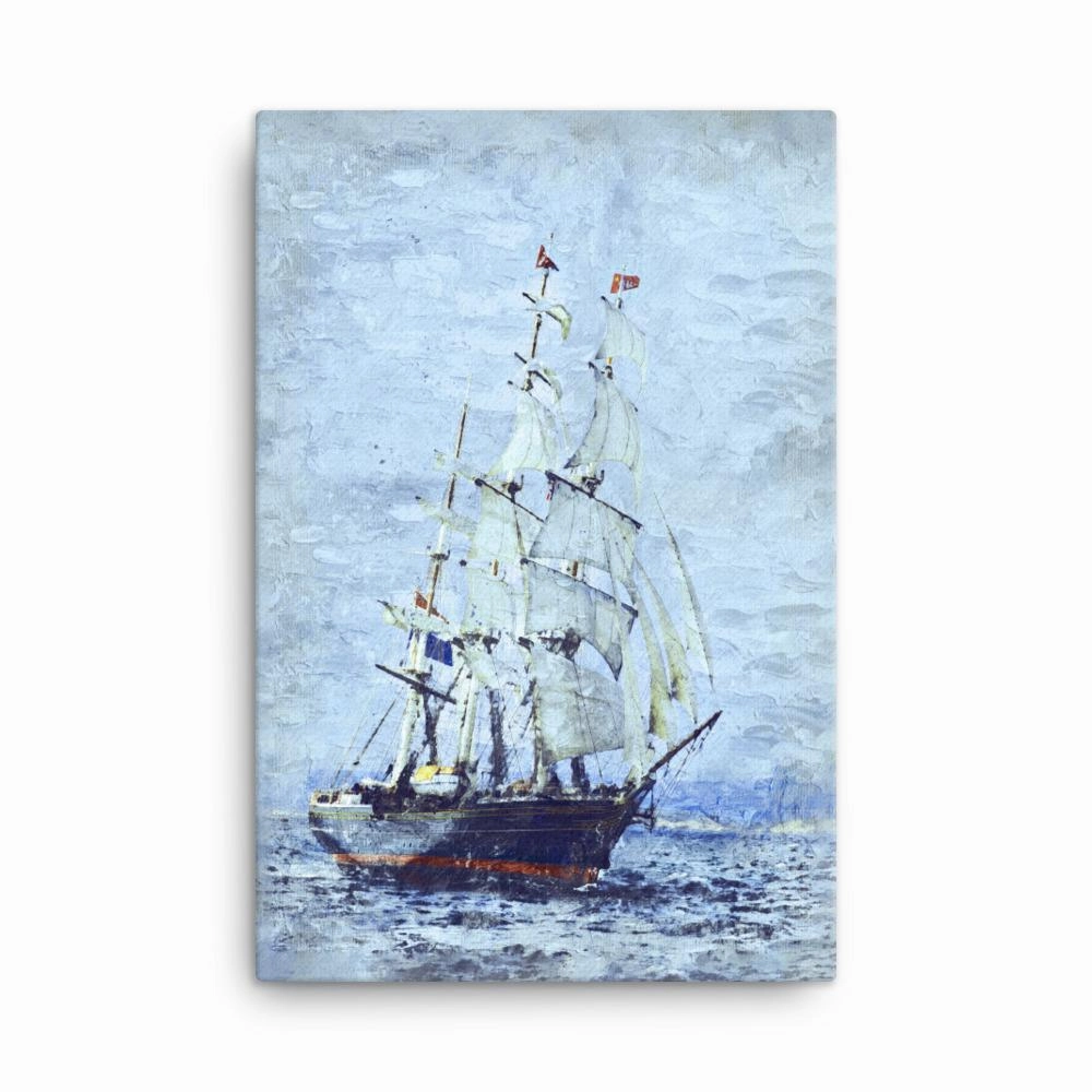 Ships of the North - canvas