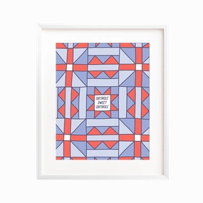 Shithole Sweet Shithole Art Print framed wall decor