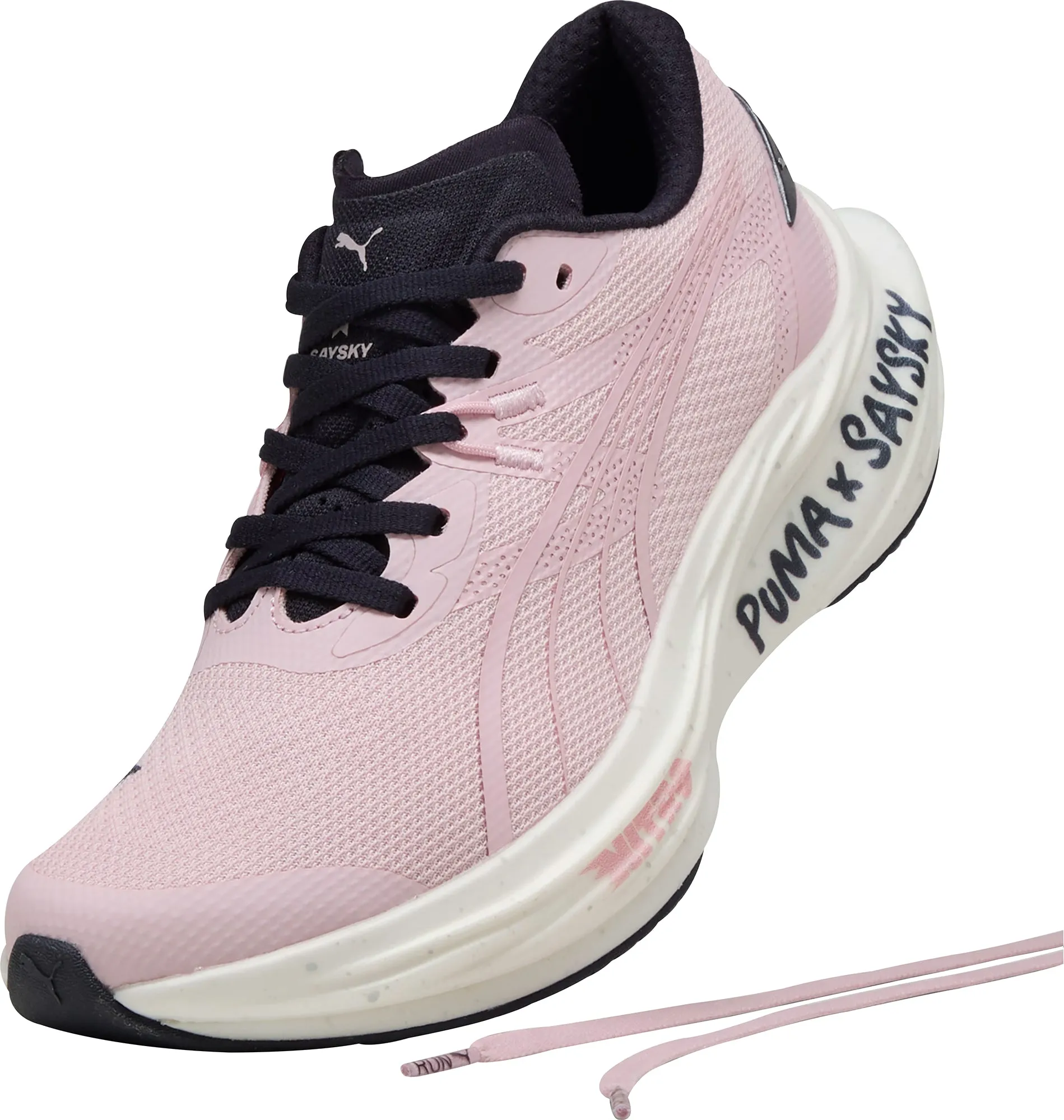 Puma Deviate Nitro 3 X SAYSKY Damen Laufschuhe - Pink