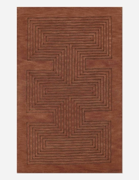 Simone Hand-Tufted Wool Rug trendy fashion rug