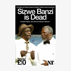 Sizwe Banzi is Dead 2007 Print aesthetic poster wallpaper