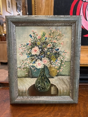 SMALL FLORAL PAINTING classic mural painting