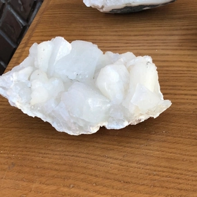 SMALL QUARTZ GEODE interior room decor