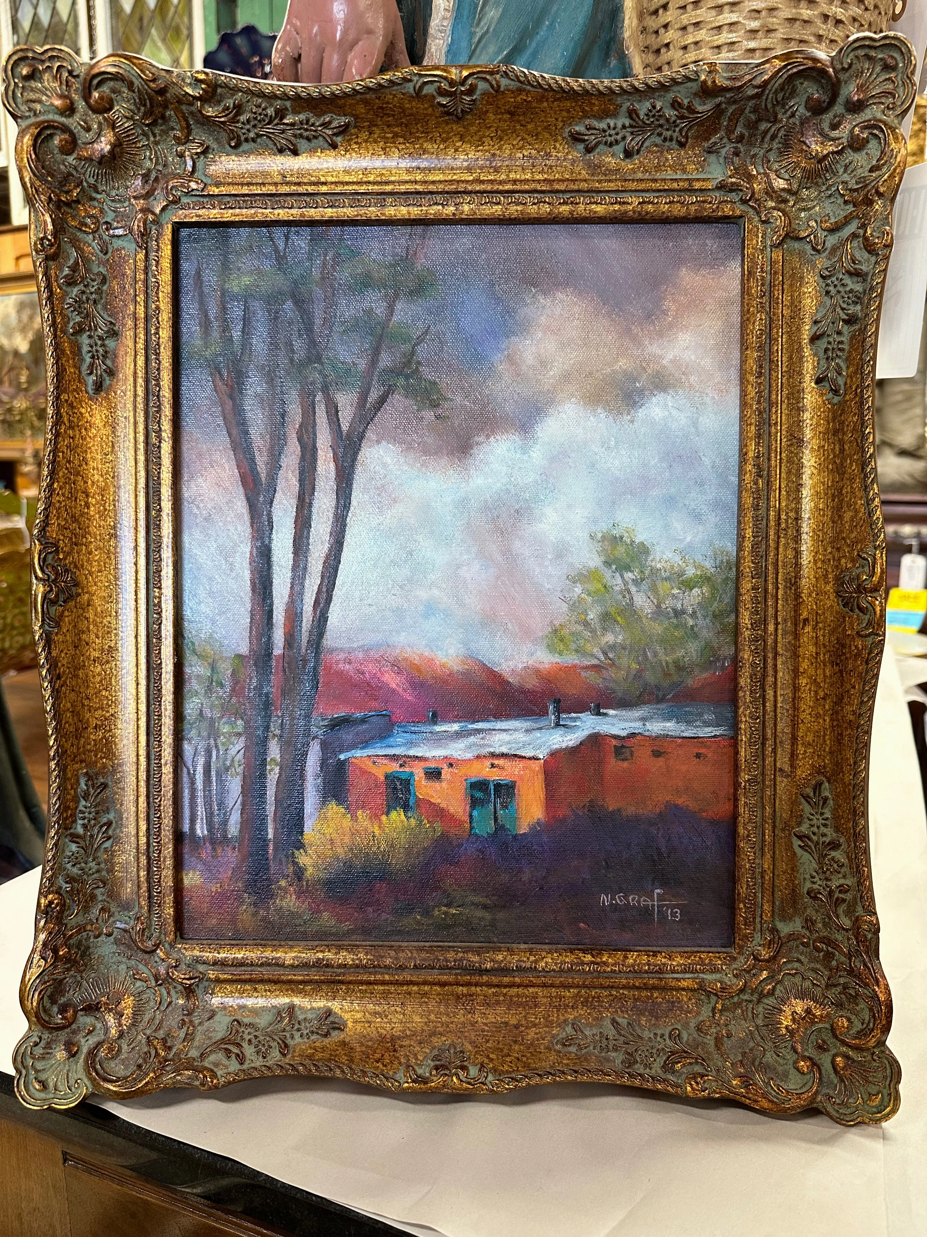 SMALL SOUTHWEST OIL PAINTING