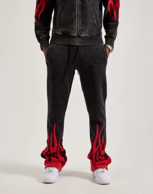 Smoke Rise Flame Flauschhose