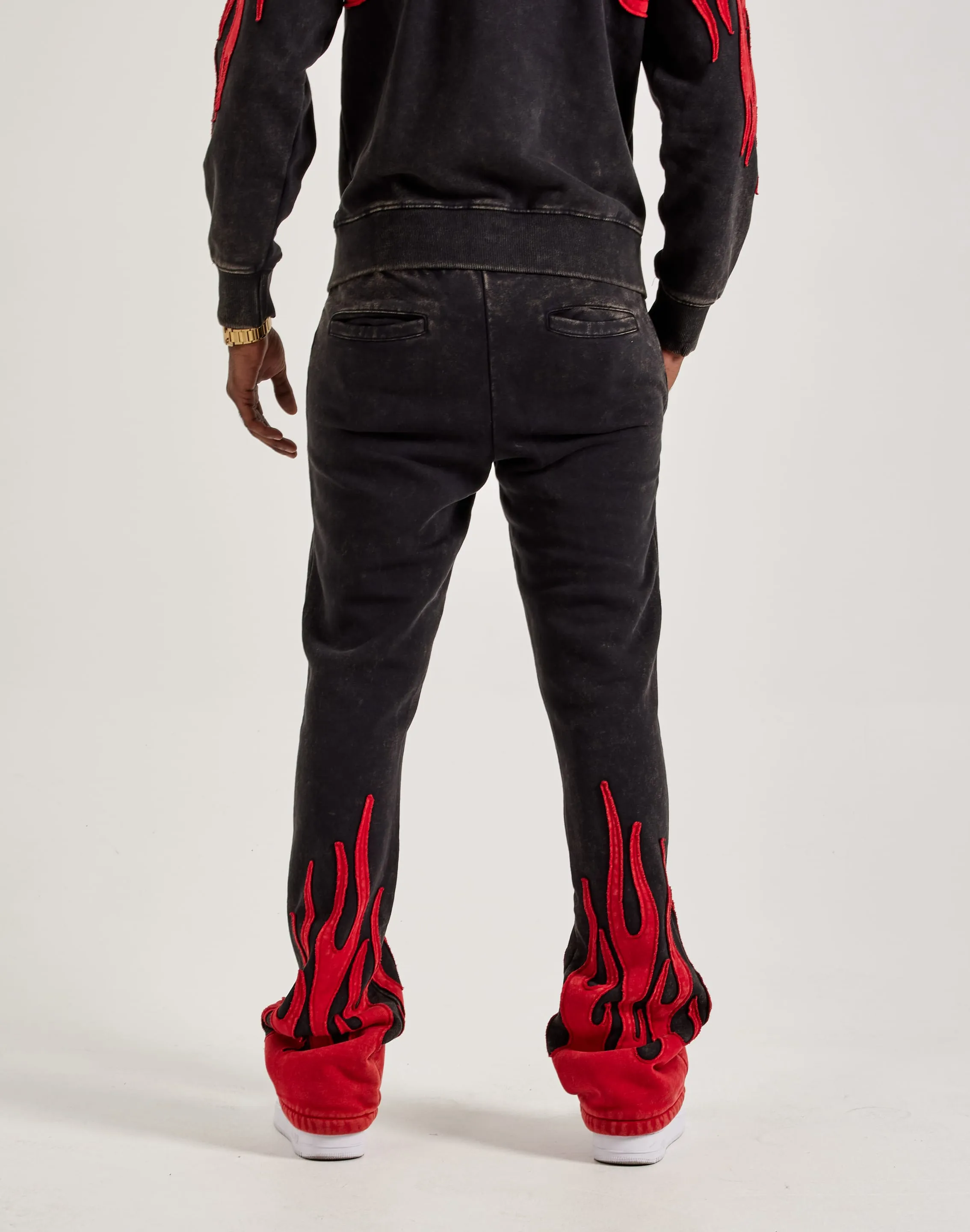 Smoke Rise Flame Flauschhose