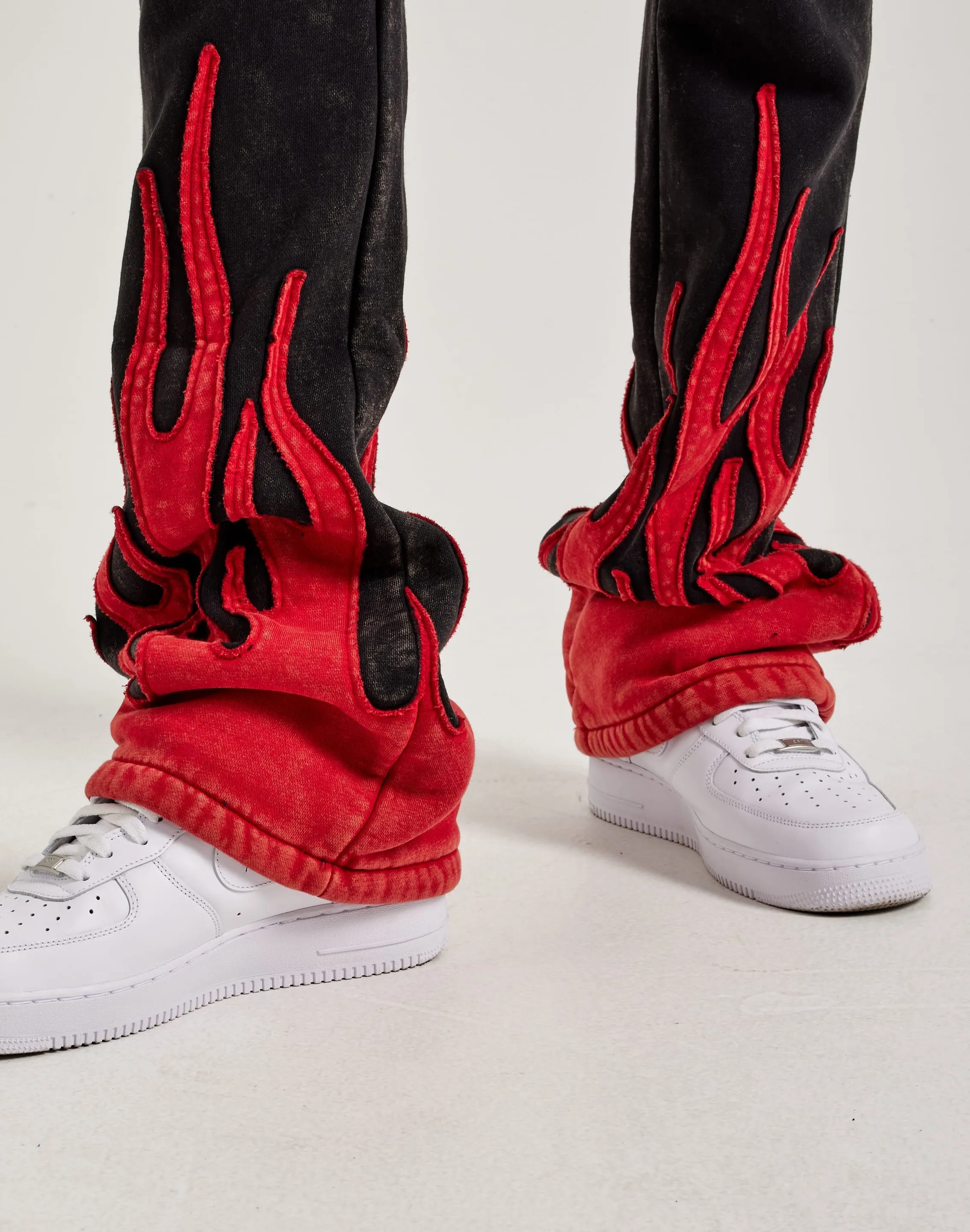 Smoke Rise Flame Flauschhose