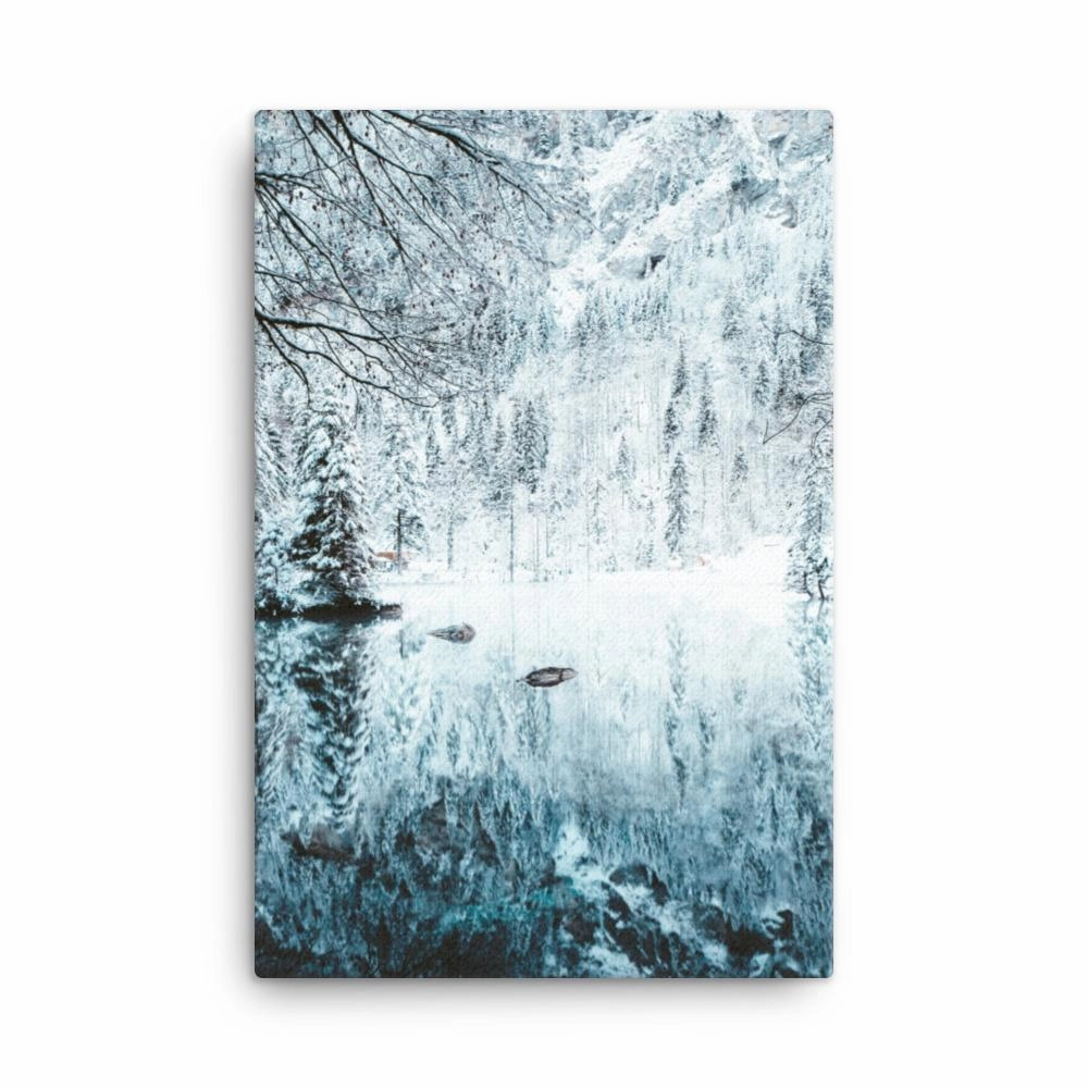 Snow Landscape 4 - Leinwand