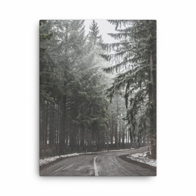 Snow Landscape 6 - Leinwand canvas mural art
