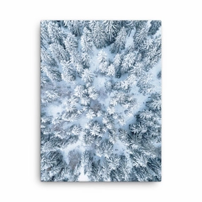 Snow Landscape 7 - Leinwand canvas mural art