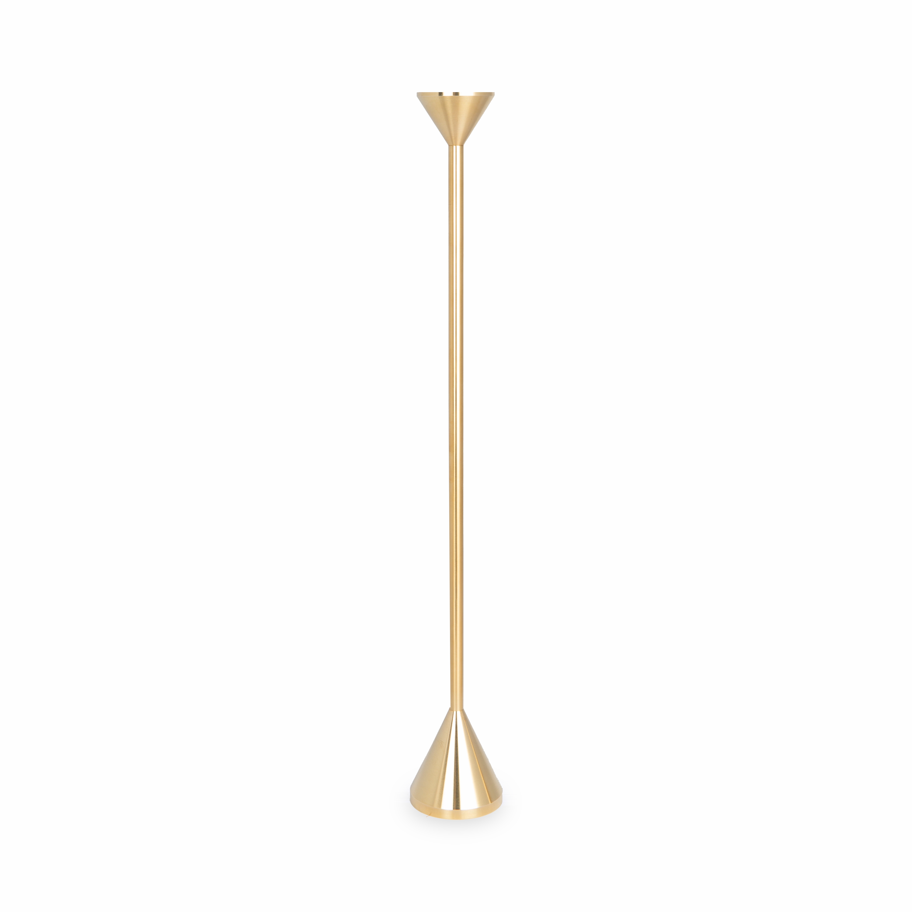 Solid Brass Cone Candleholder