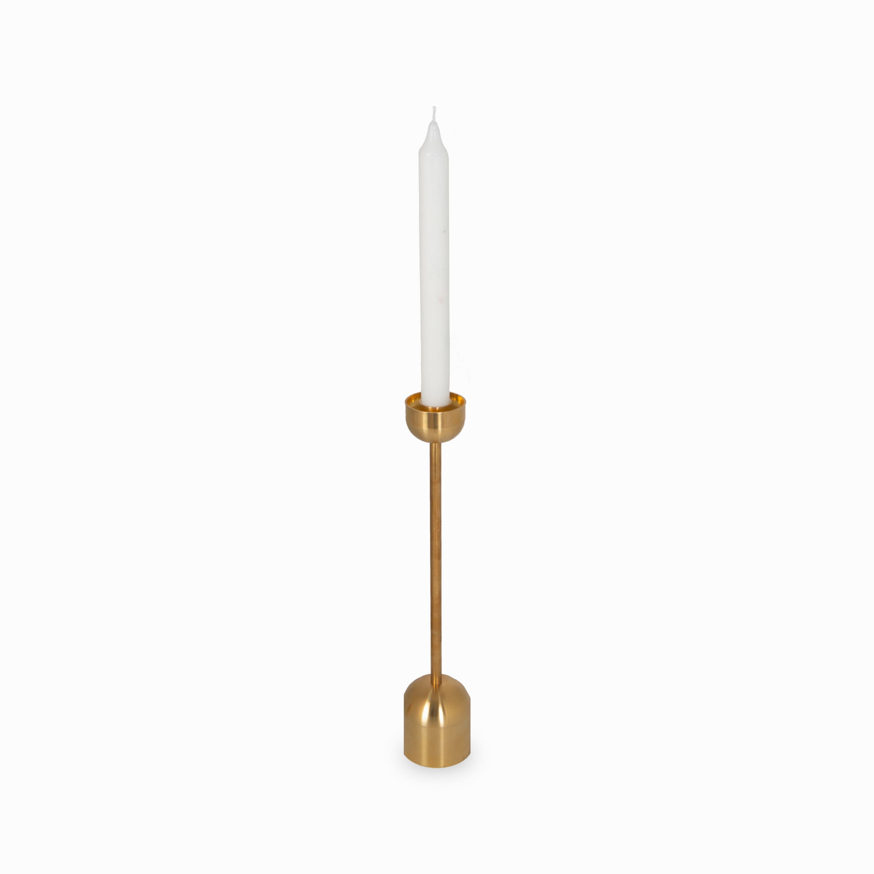 Solid Brass Dome Candleholder
