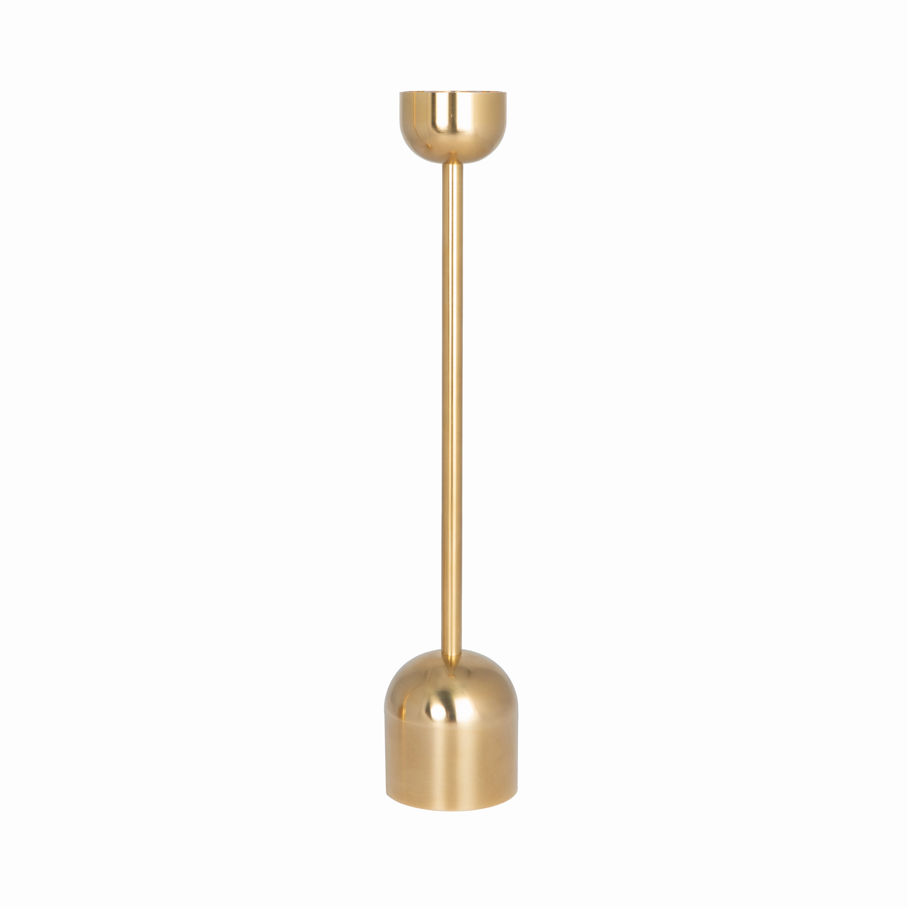 Solid Brass Dome Candleholder
