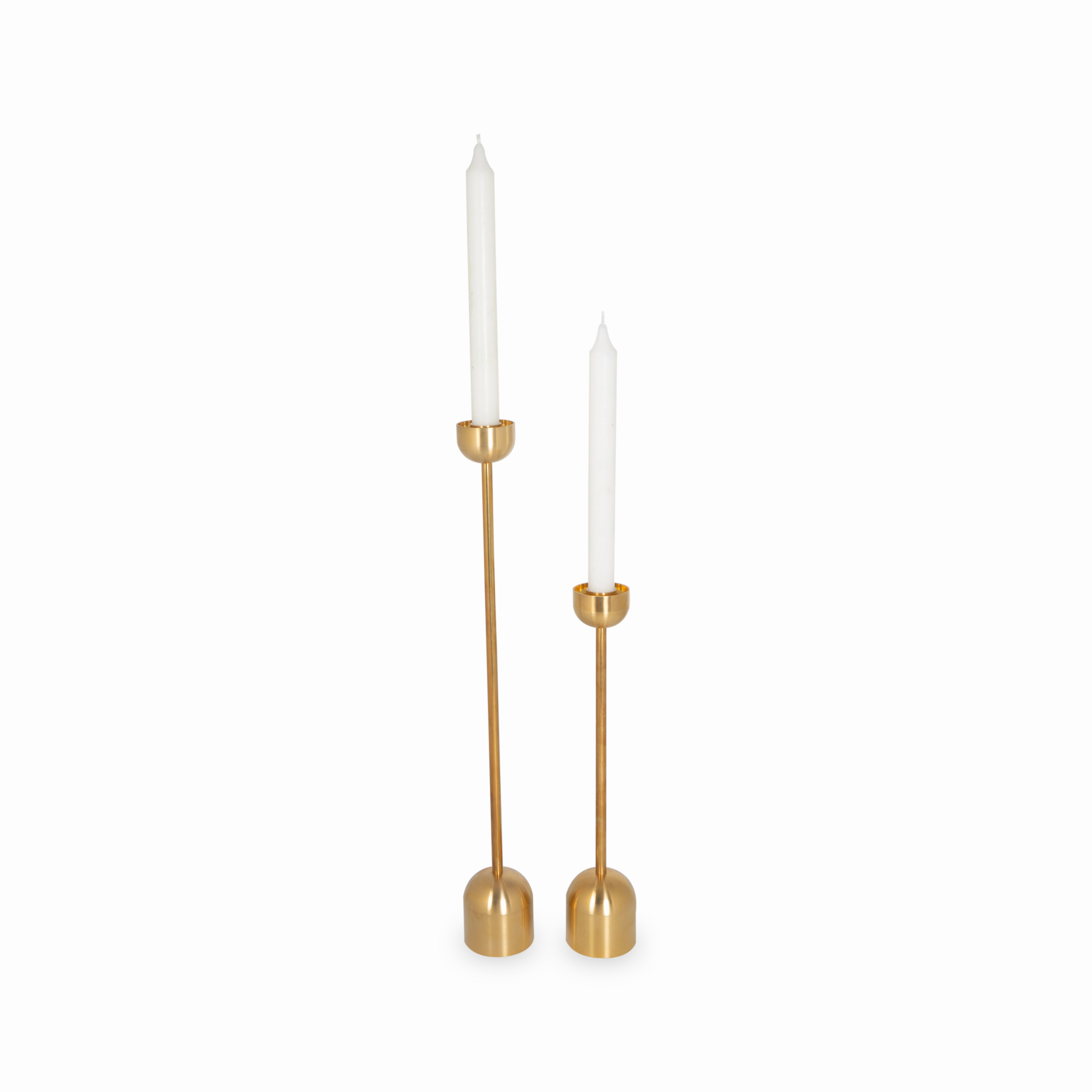 Solid Brass Dome Candleholder