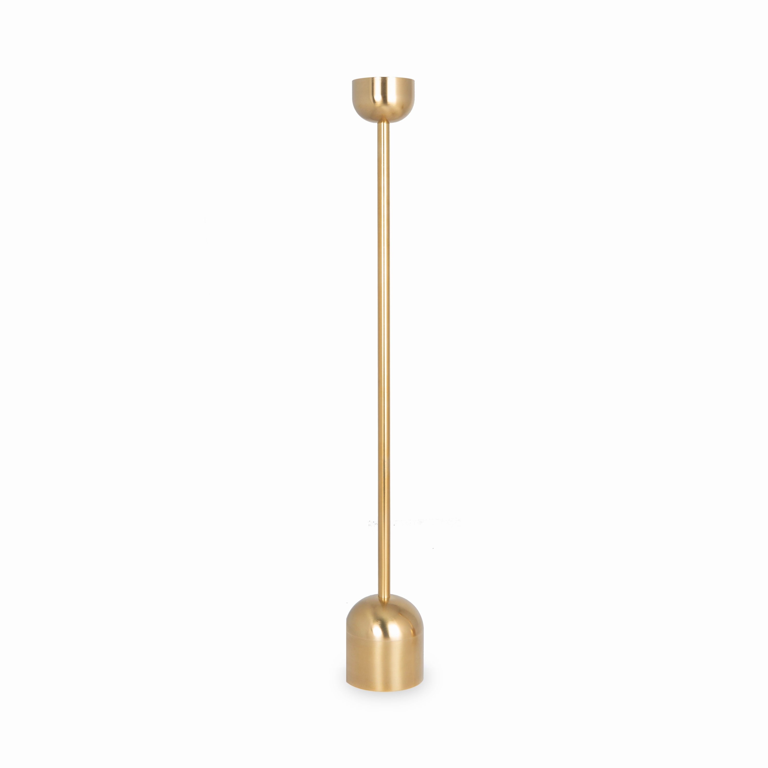 Solid Brass Dome Candleholder