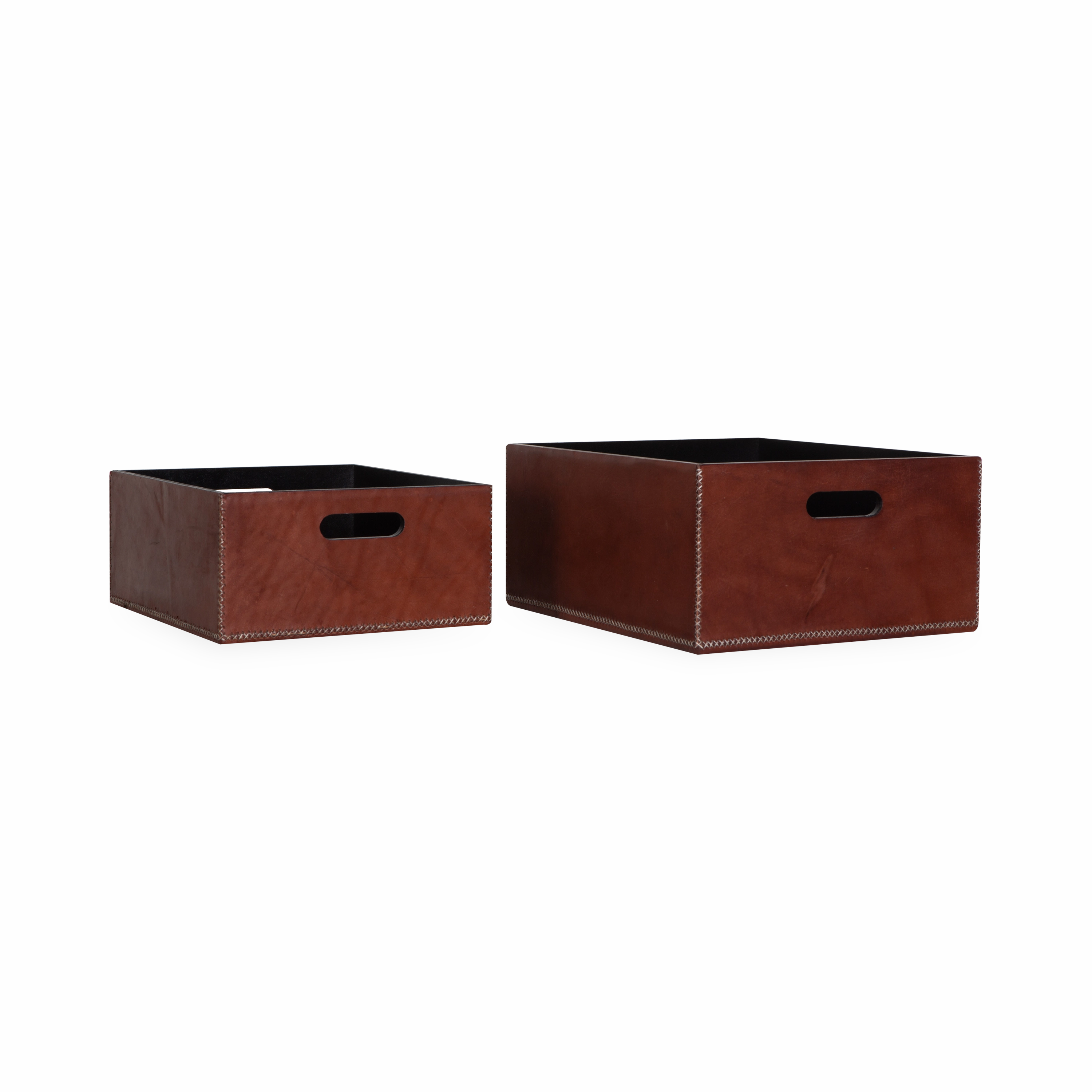 Solid Leather Box