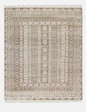 Soret Hand-Knotted Wool Morrocan Style Rug trendy fashion rug