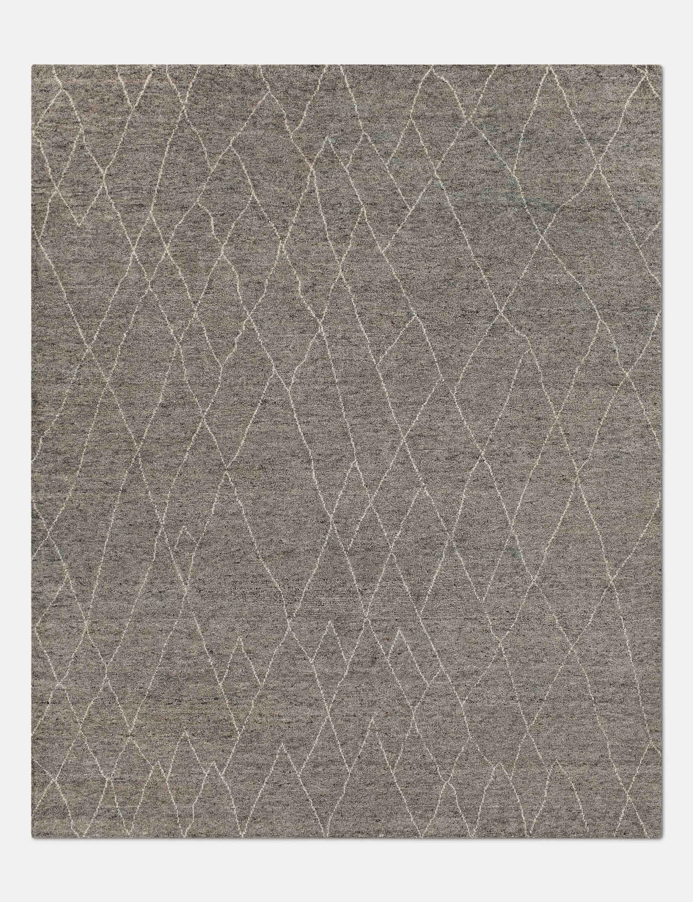 Soskin Hand-Knotted Wool Morrocan Style Rug trendy fashion rug