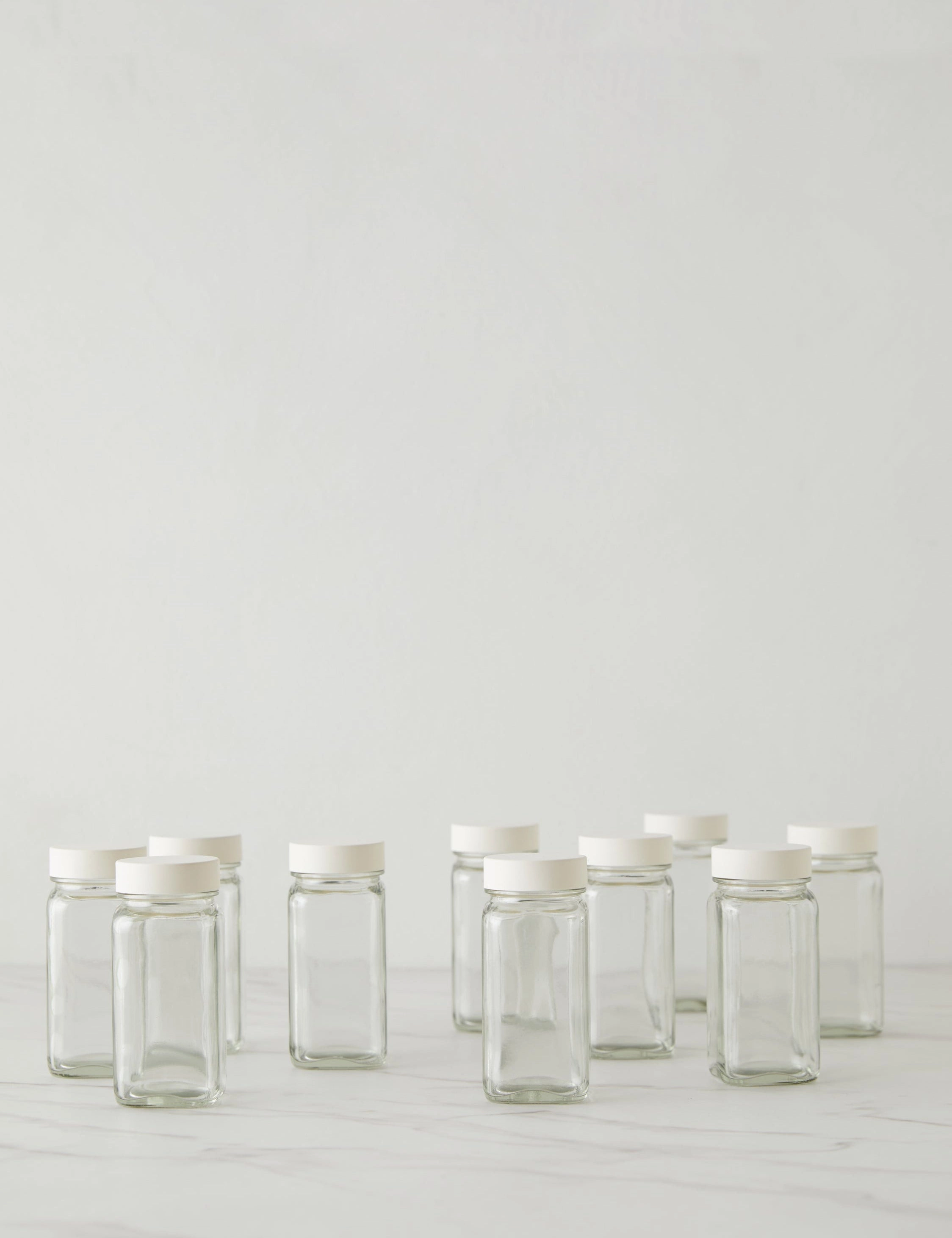Spice Jars set of 10 by NEAT Method decorative tabletop item