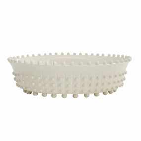 Spitzy Beaded Decorative Bowl home display ornament