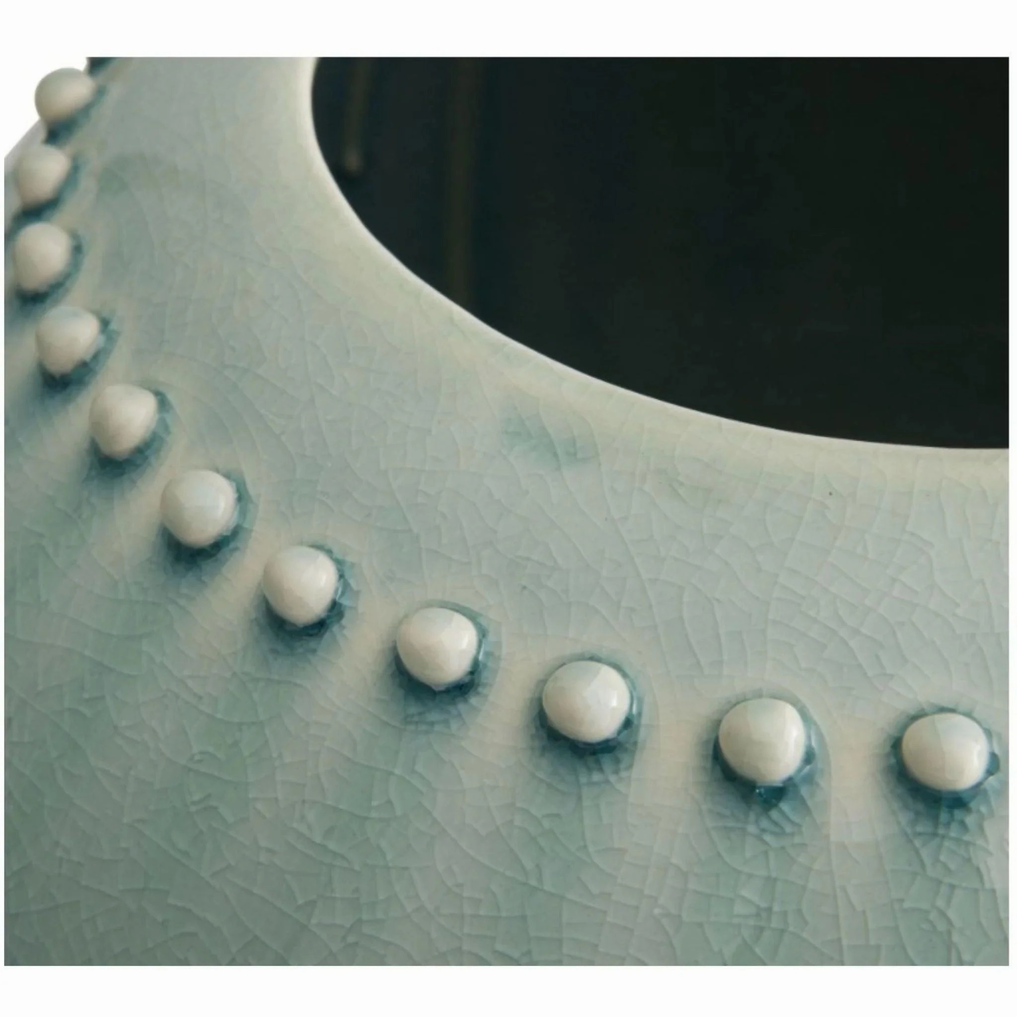 Spitzy Beaded Vase
