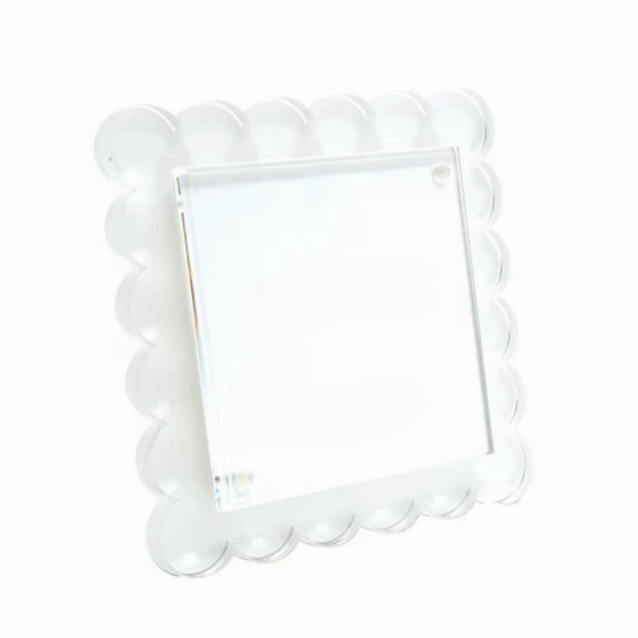 Square Scalloped Photo Frame