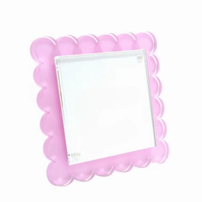 Square Scalloped Photo Frame home display ornament